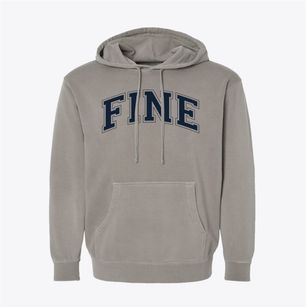 Fine Arts Center Varsity Arch Pigment-Dyed Hoodie