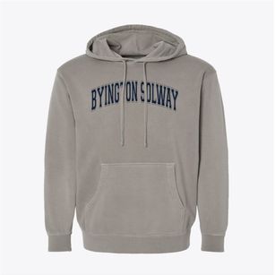 Byington Solway Technology Center Varsity Arch Pigment-Dyed Hoodie