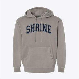 Shrine School Varsity Arch Pigment-Dyed Hoodie