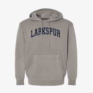 Larkspur Elementary School Varsity Arch Pigment-Dyed Hoodie