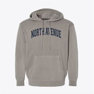 North Avenue Intermediate School Varsity Arch Pigment-Dyed Hoodie