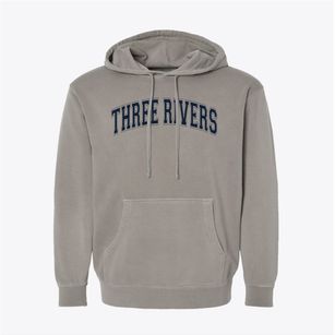 Three Rivers Elementary School Varsity Arch Pigment-Dyed Hoodie