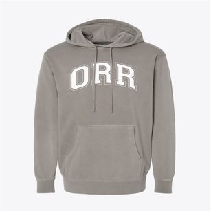 Orr Elementary School Varsity Arch Pigment-Dyed Hoodie