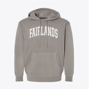 Fairlands Elementary School Varsity Arch Pigment-Dyed Hoodie