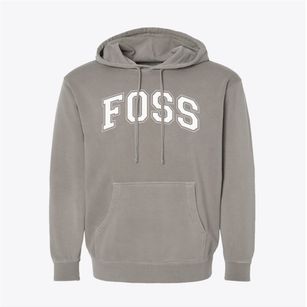 Henry Foss High School Varsity Arch Pigment-Dyed Hoodie