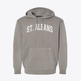 Saint Albans High School Varsity Arch Pigment-Dyed Hoodie