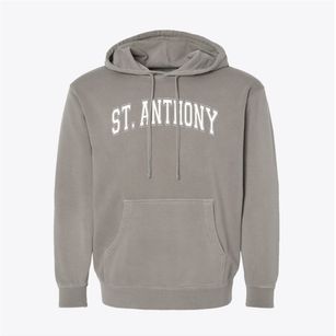 Saint Anthony On The Lake School Varsity Arch Pigment-Dyed Hoodie