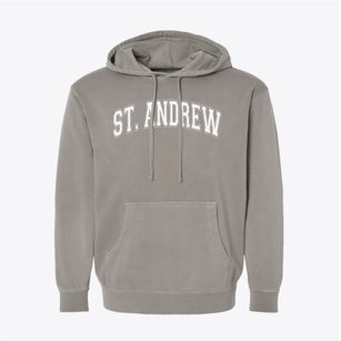 St Andrew Parish Varsity Arch Pigment-Dyed Hoodie
