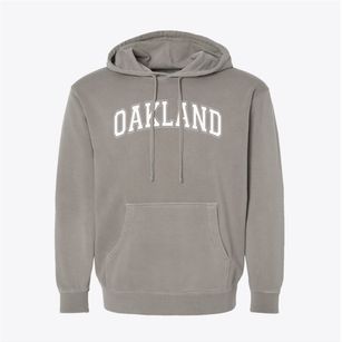 Oakland Emiliano Zapata Academy Varsity Arch Pigment-Dyed Hoodie