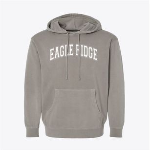 Eagle Ridge Academy Varsity Arch Pigment-Dyed Hoodie