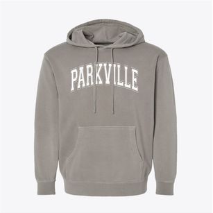 Parkville Community School Varsity Arch Pigment-Dyed Hoodie