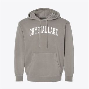 Crystal Lake Community Middle School Varsity Arch Pigment-Dyed Hoodie