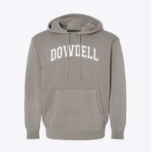 Dowdell Middle School Varsity Arch Pigment-Dyed Hoodie