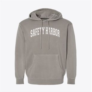 Safety Harbor Secondary School Varsity Arch Pigment-Dyed Hoodie