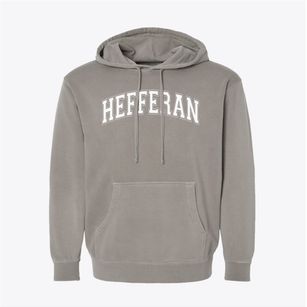 Hefferan Elementary School Varsity Arch Pigment-Dyed Hoodie
