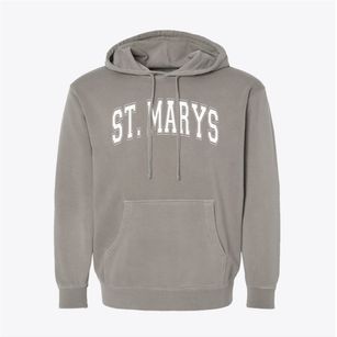 St. Mary's School Varsity Arch Pigment-Dyed Hoodie