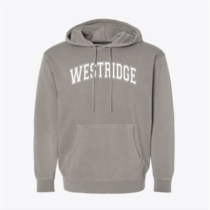Westridge Elementary School Varsity Arch Pigment-Dyed Hoodie