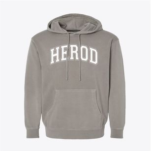 Herod Elementary School Varsity Arch Pigment-Dyed Hoodie