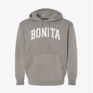 Bonita Elementary School Varsity Arch Pigment-Dyed Hoodie