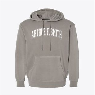 Arthur F. Smith Middle Magnet Varsity Arch Pigment-Dyed Hoodie