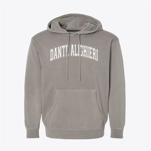 Dante Alighieri School Varsity Arch Pigment-Dyed Hoodie