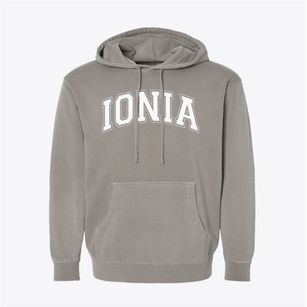 Ionia High School Varsity Arch Pigment-Dyed Hoodie