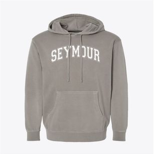 Seymour Elementary School Varsity Arch Pigment-Dyed Hoodie