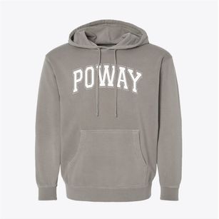 Poway High School Varsity Arch Pigment-Dyed Hoodie