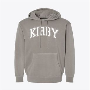 Kirby Junior High School Varsity Arch Pigment-Dyed Hoodie