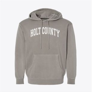 Holt County District 53 School Varsity Arch Pigment-Dyed Hoodie