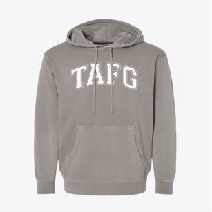 Torah Academy For Girls Varsity Arch Pigment-Dyed Hoodie