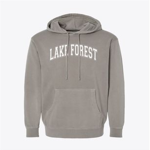 Lake Forest Academy Varsity Arch Pigment-Dyed Hoodie