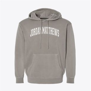 Jordan Matthews High School Varsity Arch Pigment-Dyed Hoodie