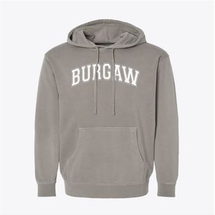 Burgaw Middle School Varsity Arch Pigment-Dyed Hoodie