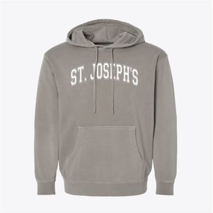 St. Josephs Raleigh Varsity Arch Pigment-Dyed Hoodie
