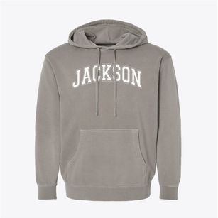 Jackson Middle School Varsity Arch Pigment-Dyed Hoodie