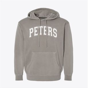 Peters Upper Elementary School Varsity Arch Pigment-Dyed Hoodie