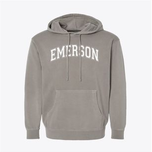 Emerson Junior High School Varsity Arch Pigment-Dyed Hoodie