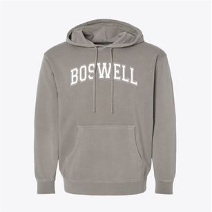 Boswell High School Varsity Arch Pigment-Dyed Hoodie