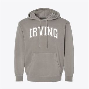 Irving Elementary School Varsity Arch Pigment-Dyed Hoodie