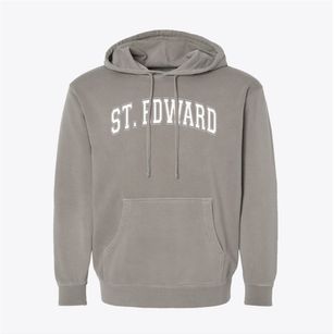 Saint Edward School Varsity Arch Pigment-Dyed Hoodie