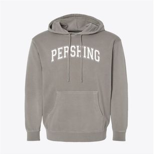 Pershing Elementary School Varsity Arch Pigment-Dyed Hoodie