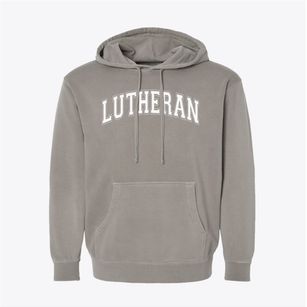 Lutheran High School San Antonio Varsity Arch Pigment-Dyed Hoodie