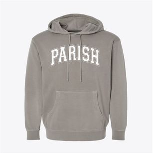Parish Episcopal School Varsity Arch Pigment-Dyed Hoodie