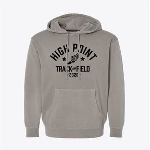 High Point Elementary School Track and Field Pigment-Dyed Hoodie