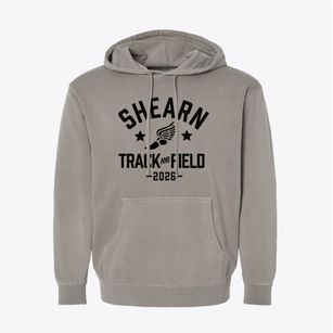 Shearn Elementary School Track and Field Pigment-Dyed Hoodie