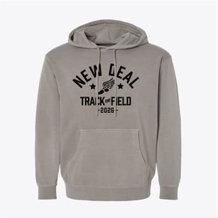New Deal Elementary School Track and Field Pigment-Dyed Hoodie