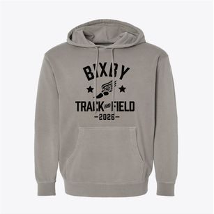 Bixby Track and Field Pigment-Dyed Hoodie