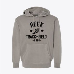 Reek Elementary School Track and Field Pigment-Dyed Hoodie
