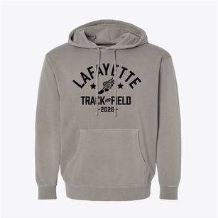 Lafayette Elementary School Track and Field Pigment-Dyed Hoodie